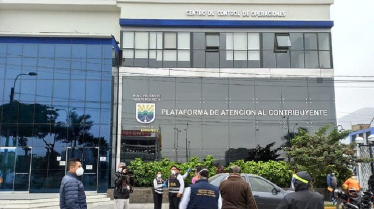 Municipalidad de Independencia fue intervenida por presuntas irregularidades en canastas