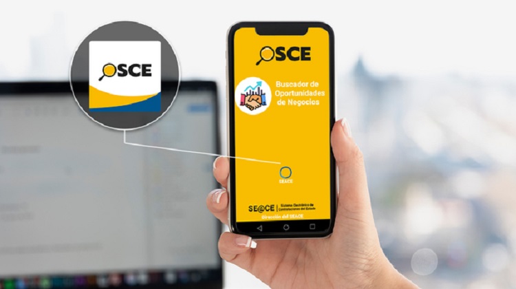 OSCE lanza nueva APP con oportunidades para contratar con el Estado