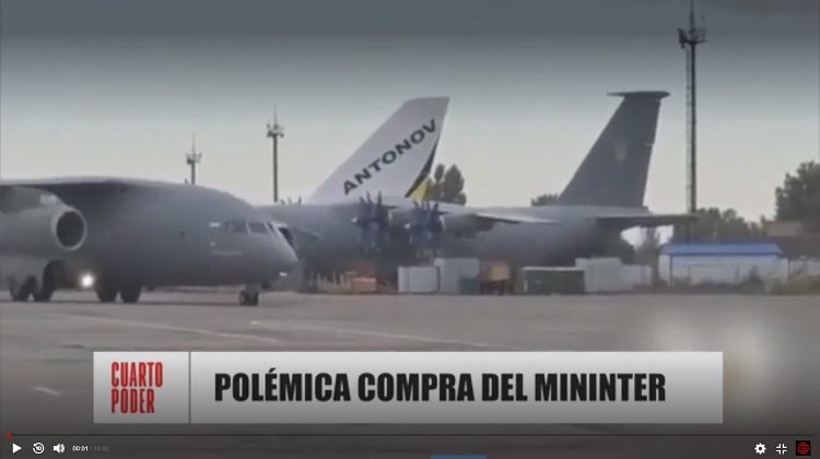 Polémica compra del Mininter: Oficiales PNP viajaron a Ucrania para probar avión Antonov