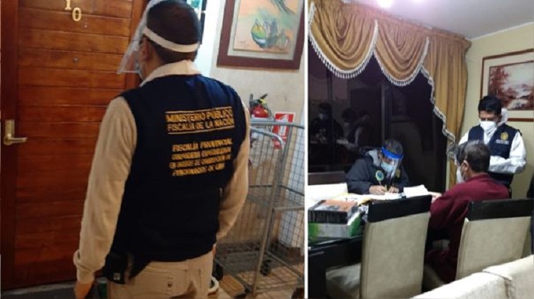 Fiscalía allana vivienda de General de la Policía por presuntas irregularidades en compra de mascarillas