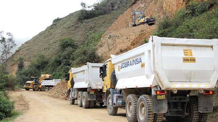 Otra Obra a Medio Construir en el Alto Mayo Asfaltado de Carretera Calzada – Soritor – Selva Alegre