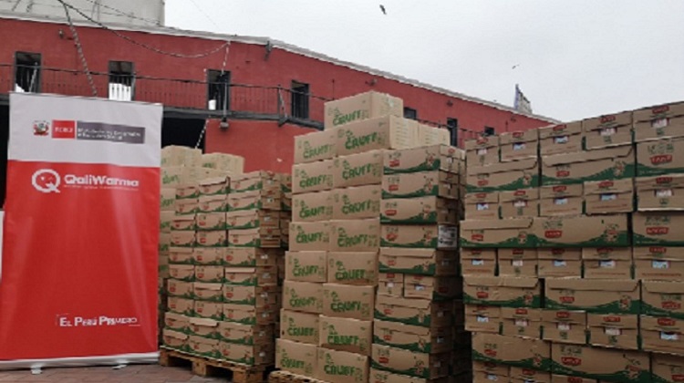 Qali Warma entregó 125 T de alimentos para personas atendidas en beneficencia