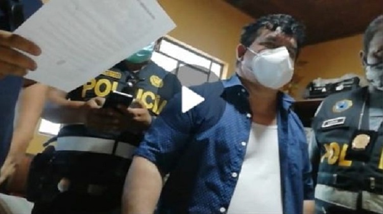 Ucayali: Alcalde de la provincia de Purus fue detenido por presunta coima a regidores