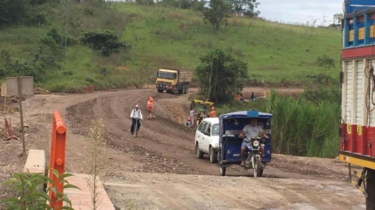 San Martín: Vía Soritor – Selva Alegre nuevamente en problemas