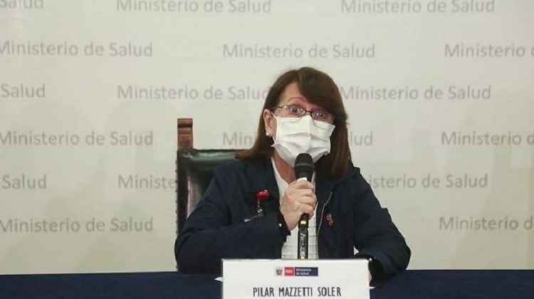 Ministra de Salud anuncia compra de 1 millón de pruebas moleculares