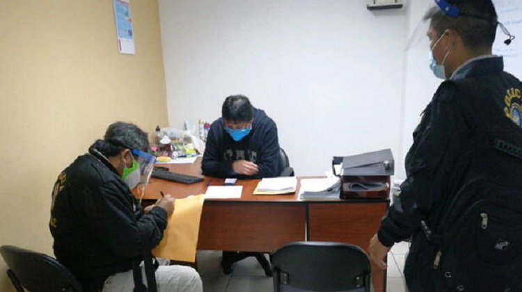 Policías de la Diviac intervienen Municipalidad de Pueblo libre por corrupción de funcionarios