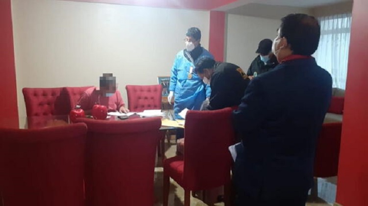 Allanan 17 inmuebles de funcionarios de la Escuela Nacional de Formación Profesional Policial