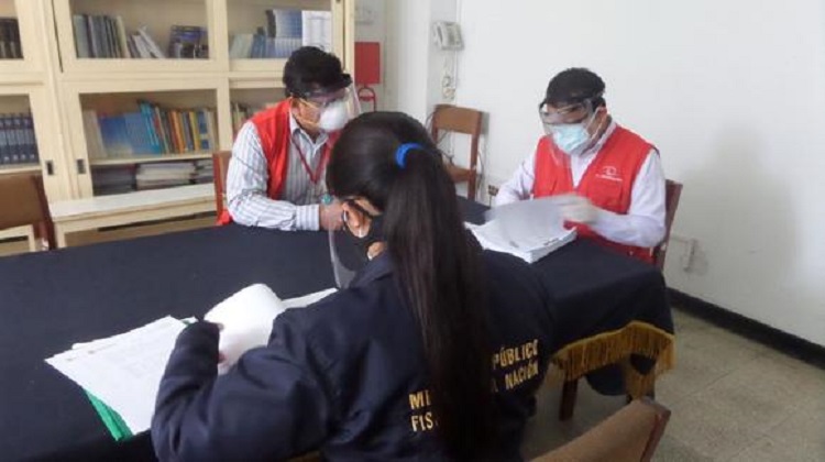 Áncash: fiscalía interviene hospital en Nuevo Chimbote por presunto sobrecosto en la compra de mascarillas