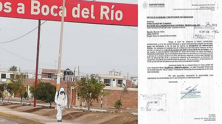 Fiscalía realiza diligencias en comuna Boca del Río por presunta corrupción