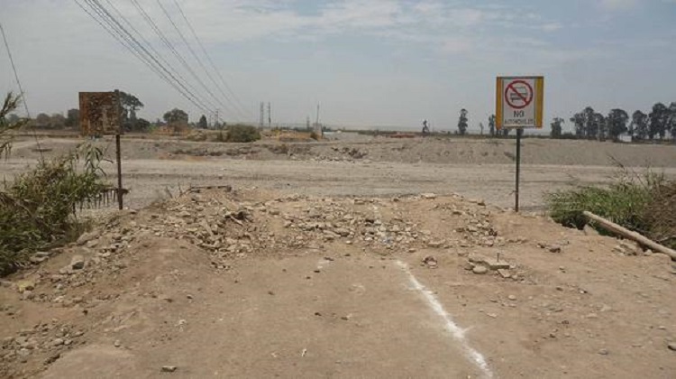 Obra del puente Chamorro se inició con casi dos meses de retraso en Chincha