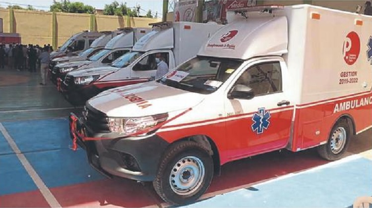 OCI advierte retraso en la entrega de 4 ambulancias en Piura
