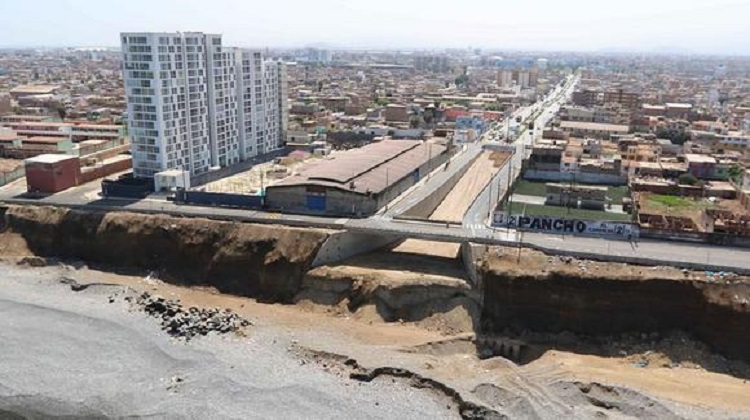 Contraloría pide al Gore Callao reiniciar obras en Costa Verde Callao ante deterioro