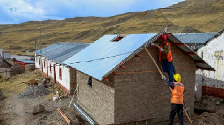 Construyen 521 viviendas Sumaq Wasi en Apurímac para combatir heladas y friaje