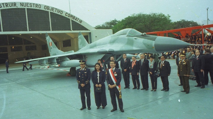 Descubren coima a coronel FAP designado por Fujimori para comprar aviones MiG-29