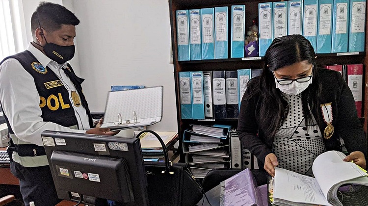 Tacna: Fiscalía y Policía Anticorrupción allanan municipalidad de Pocollay