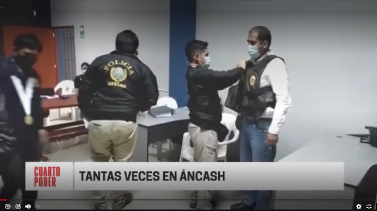 La caída del gobernador de Áncash