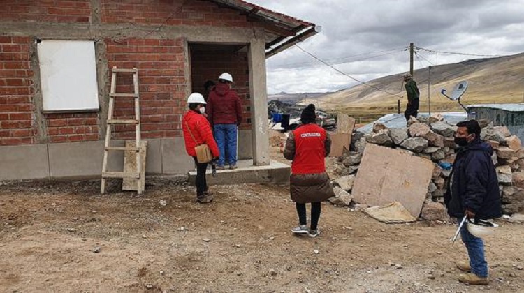 Contraloría detectó presuntas anomalías en construcción de casas de friaje en Ayacucho