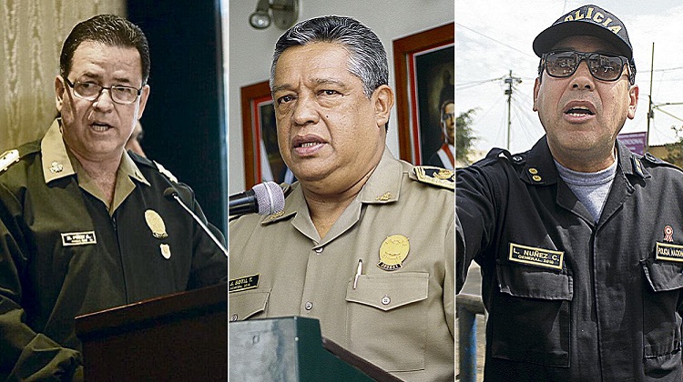 De 80 efectivos PNP investigados por corrupción, 13 son generales