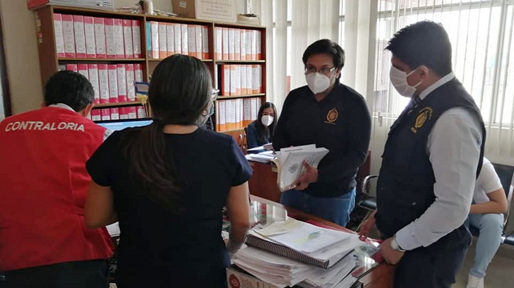 Fiscales contra la criminalidad intervienen gobierno regional de Lambayeque