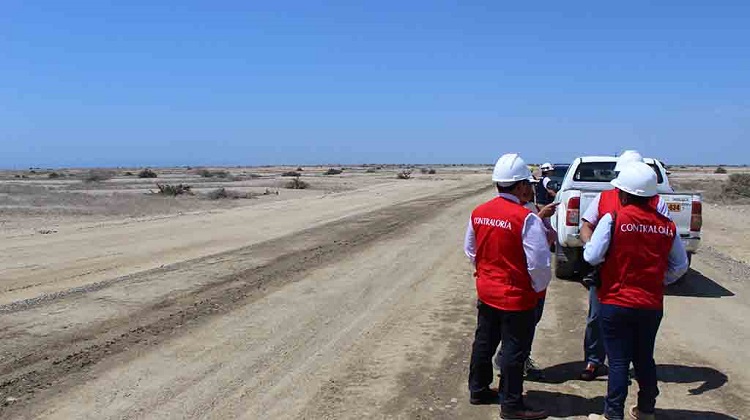 Hallan irregularidad en buena pro para elaborar expediente de obra vial en Piura