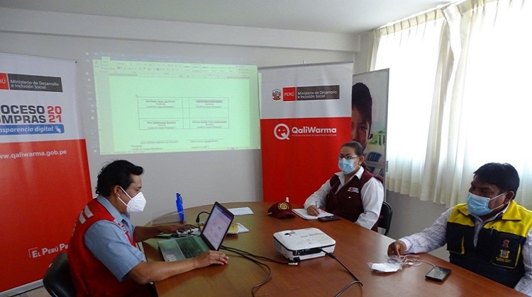 Qali Warma acredita a 232 veedores para el proceso de compra de alimentos 2021