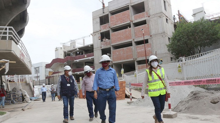Arequipa: UNSA ejecuta obras por más de 180 millones de soles