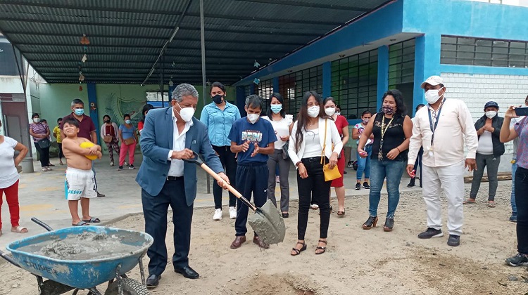 Trujillo: inician reconstrucción de institución educativa en El Porvenir