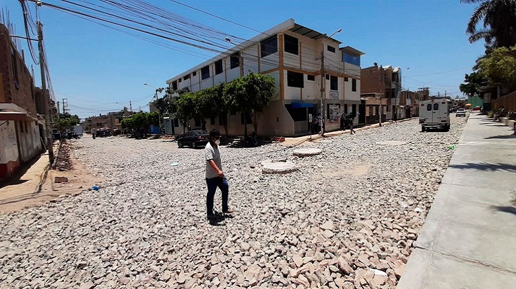 Chiclayo: abandonan obra de más de S/5 millones en pueblo joven José Olaya