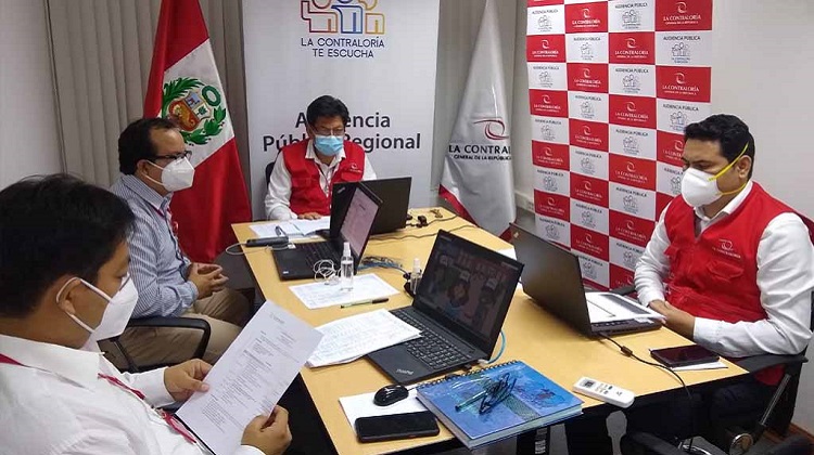 Ciudadanos alertaron sobre presuntas irregularidades en obras durante audiencia virtual en Piura