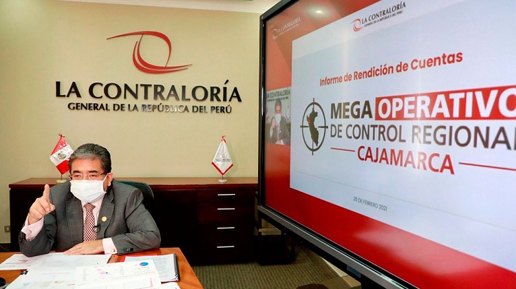 Detectan 210 hechos irregulares en entidades públicas de Cajamarca