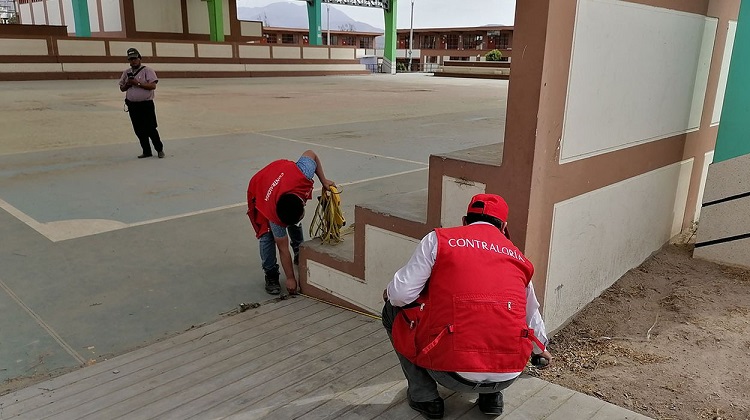 Detectan perjuicio superior a S/ 400.000 en obra de colegio
