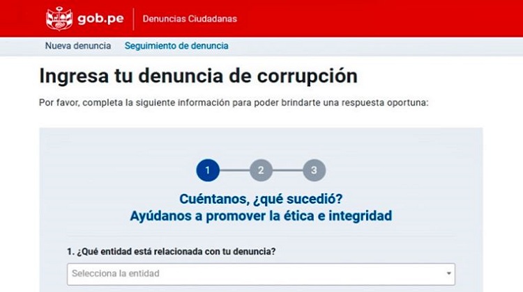 Ejecutivo habilita canal de denuncias de irregularidades