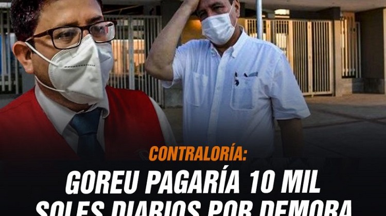 GOREU pagaría a Pizzarotti 10 mil dólares diarios