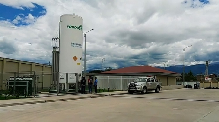 Planta de oxígeno para Huamanga llegaría a fines de este mes