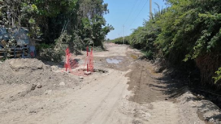 Advierten irregularidades en ejecución de camino vecinal en Chincha Baja