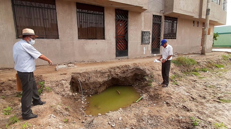 Chiclayo: vecinos denuncian más irregularidades en obra de José Olaya