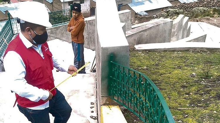 Puno: Contraloría detecta problemas en obra municipal de Vilavila
