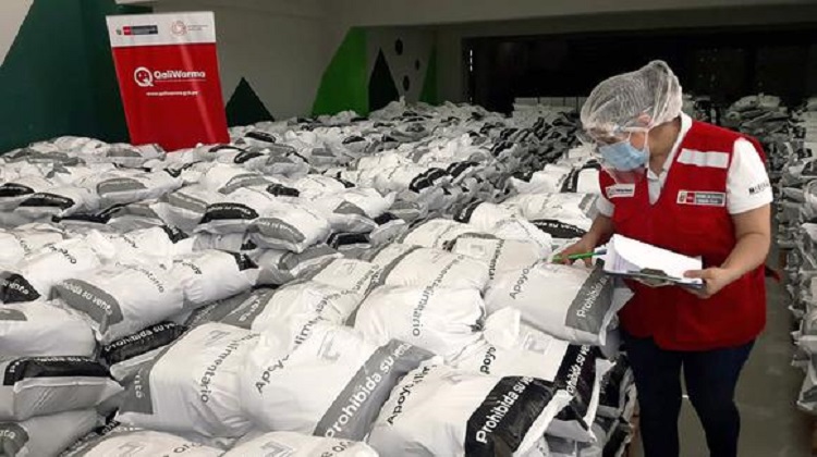Qali Warma destinó más de 74 toneladas de alimentos a San Juan de Miraflores