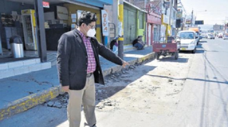 Vecinos amenazan con paralizar obra municipal del SIT