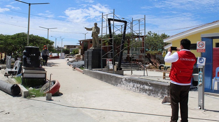 Áncash: alertan retraso en ejecución de obras en bulevar de Chimbote