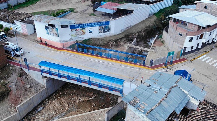 Cajamarca: invierten S/ 3,6 millones en puente Los Ingenieros en Cajabamba