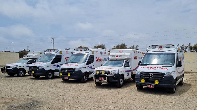 La Libertad: Contraloría alertó que 13 ambulancias del Samu están sin uso