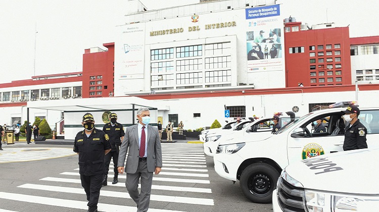 Mininter reforzará patrullaje policial con 27 nuevas camionetas equipadas