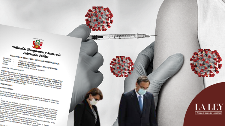 Tribunal de Transparencia ordena revelar contenido de los contratos con Sinopharm y AstraZeneca