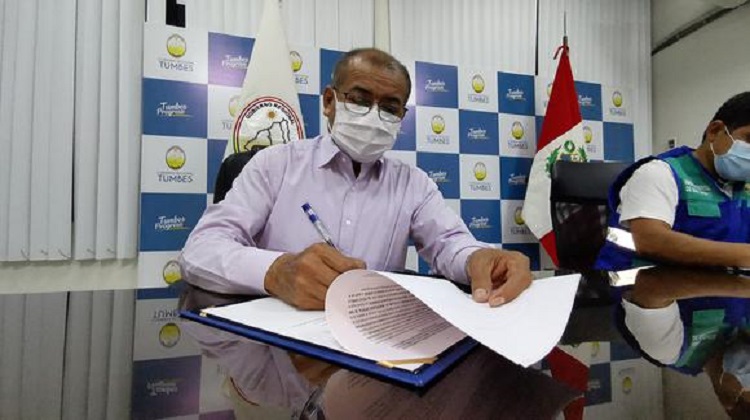 Tumbes: inicia proceso judicial contra gobernador regional por presunta colusión agravada