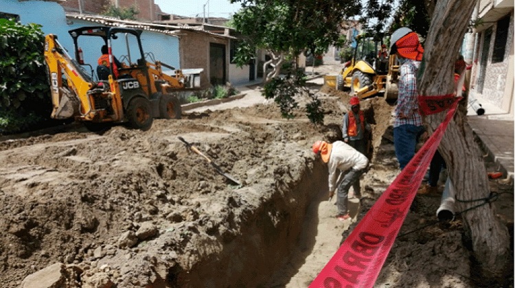 Contraloría advirtió retrasos en obra de saneamiento de S/ 6,4 millones