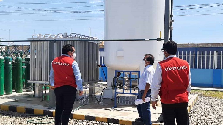 Constatan deficiencias en abastecimiento de oxígeno medicinal en hospital II de Talara