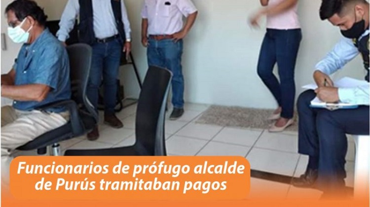 Ucayali: Intervienen oficina clandestina del municipio de Purús