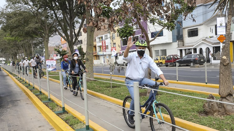 MML anuncia 300 km de ciclovías a favor del transporte sostenible