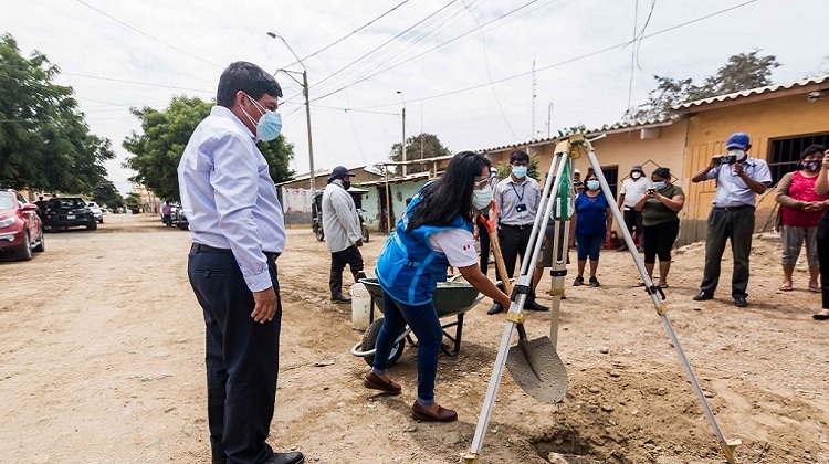 Paita: ejecutarán pistas y veredas de calle San Martín de Pueblo Nuevo de Colán